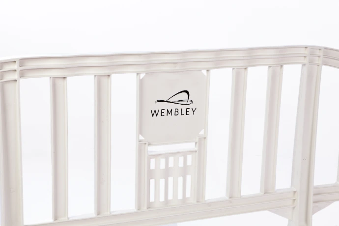 White movit barrier with logo 