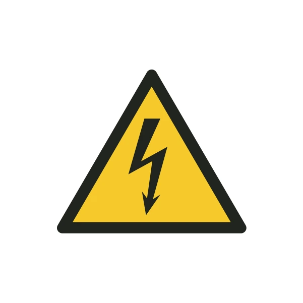 Electrical hazard symbol