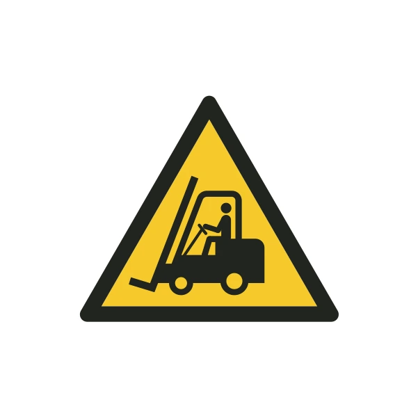 Forklift hazard symbol