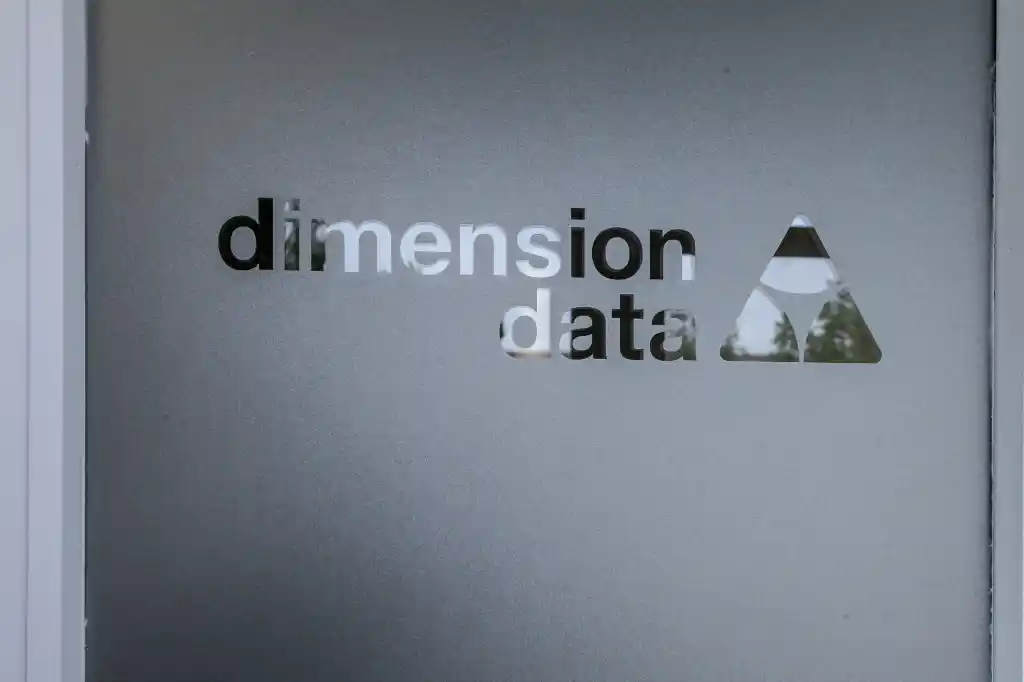 Frosted glass film with etched logo