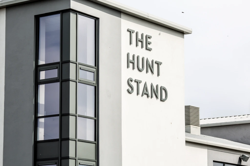 External 3D facade sign
