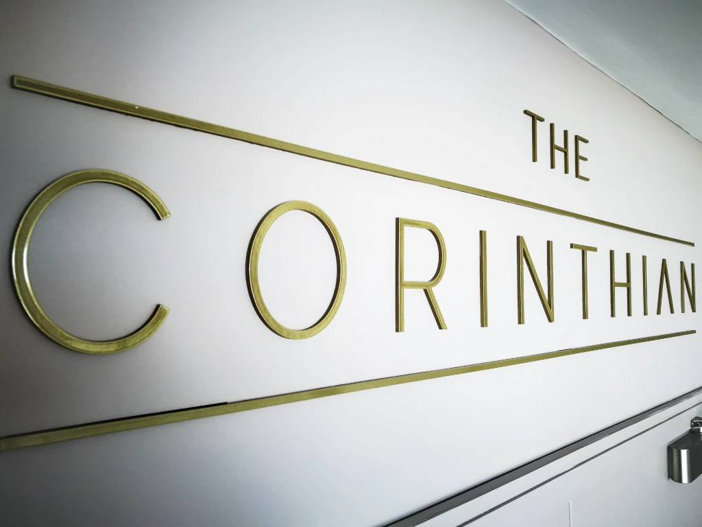 Internal 3D wall mounted sign