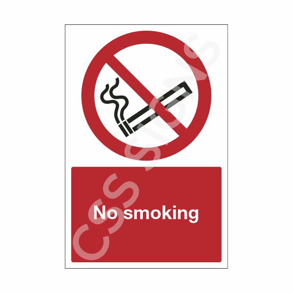 [20201-1] No Smoking Sign (Corriboard, 100x150)