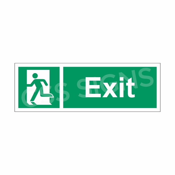 [43001-1] Exit Sign (Corriboard, 300x100)