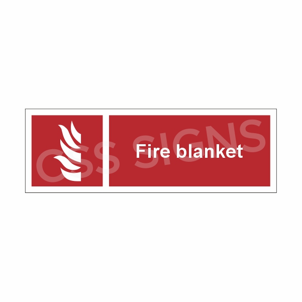 Fire Blanket Sign