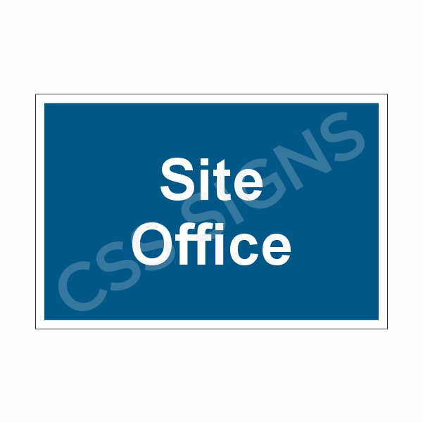 Site Office Sign