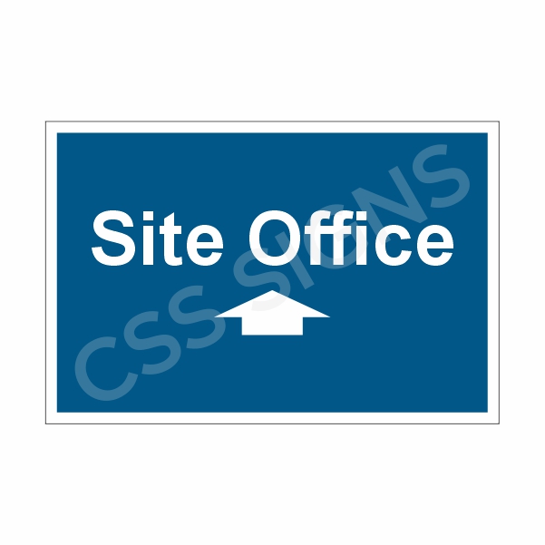 Site Office Straight Sign