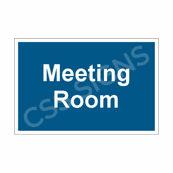 [305115-1] Site Meeting Room Sign (Corriboard, 100x150)