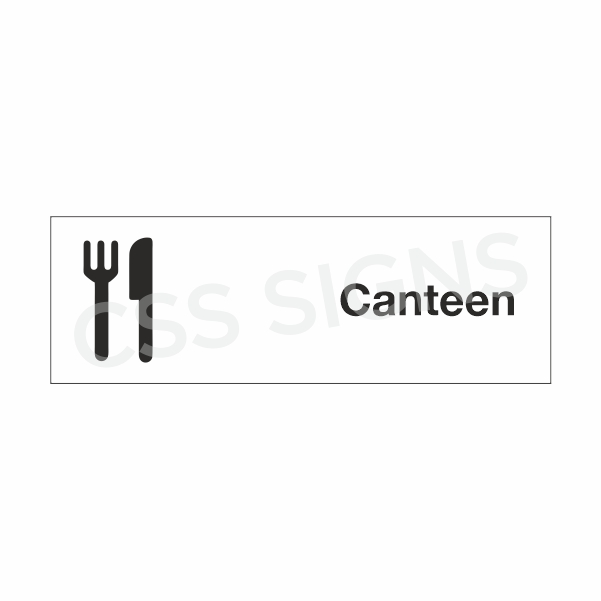 Canteen Sign