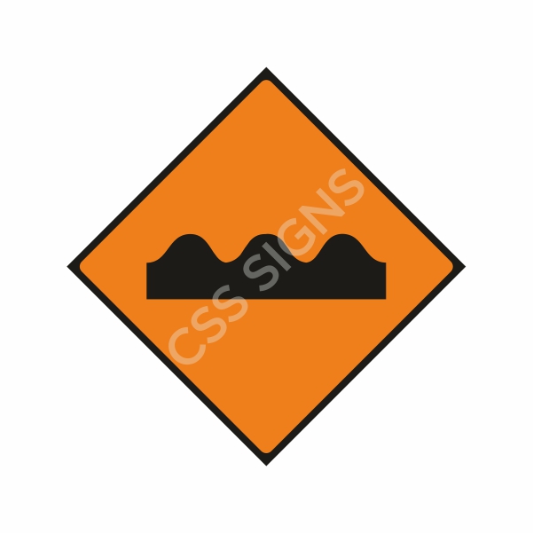 [600071-2] WK071 Uneven Surface Sign (Reflective Aluminium Composite)