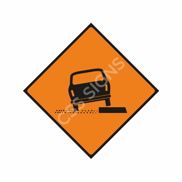[600074-2] WK074 Soft Verge Sign (Reflective Aluminium Composite)