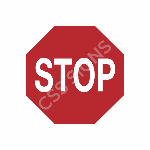 RUS027 Stop Sign