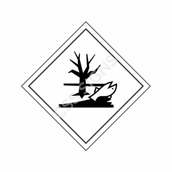 [501001-4] Environmental Hazard Label (250x250, 5)