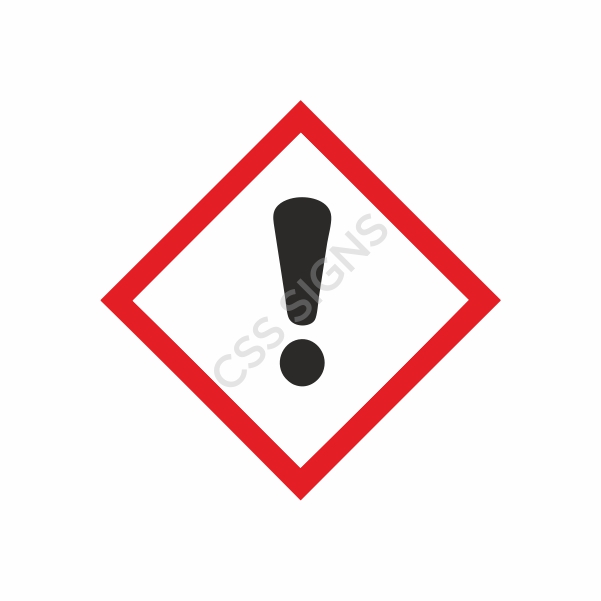 [510007-2] Hazardous GHS Label (30x30, 20)