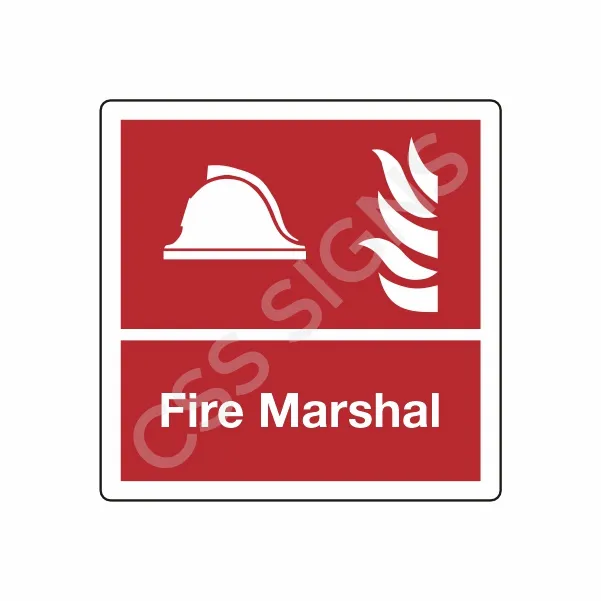 [520002-1] Fire Marshal Label (20, No)