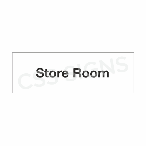 [130503-1] Store Room Sign (Corriboard, 300x100)