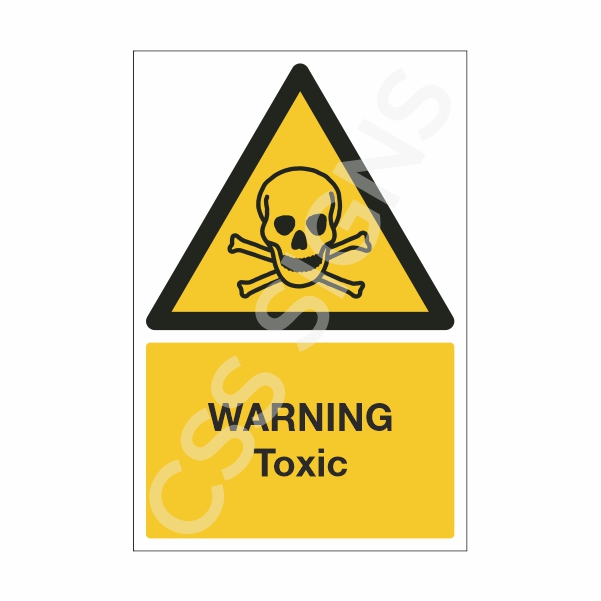 Warning Toxic Sign